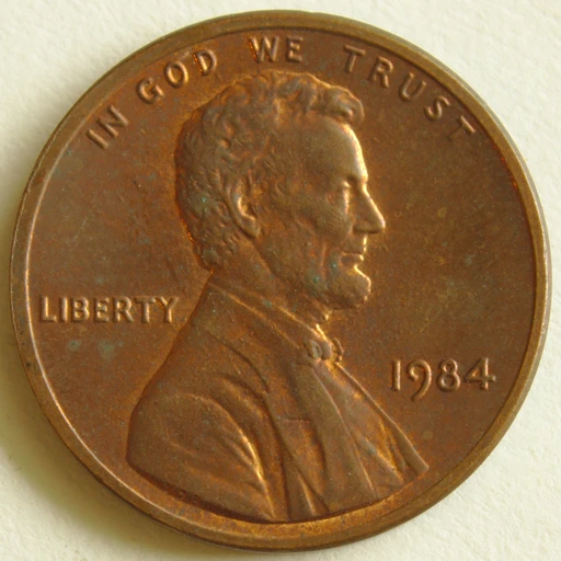1984 Lincoln cent, heads