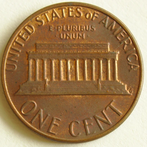 1984 Lincoln cent, tails
